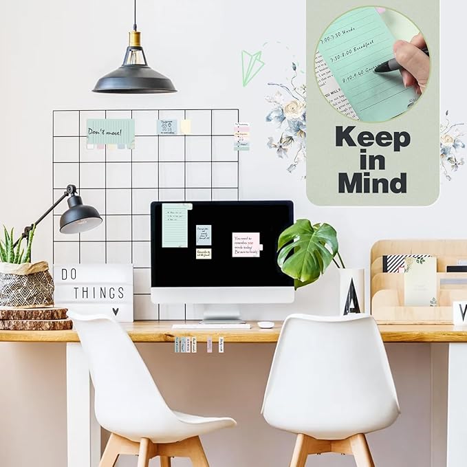 Sticky Notes Set Sticky Notes Tabs Divider Sticky Notes Planner Sticky Notes Sticky Note Dividers Tabs Book Notes Office Supplies Back to School Supplies-DeskLoop Office