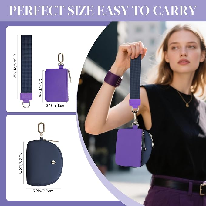 VUTUXA KeyChain Wallet Wristlet - Image 2