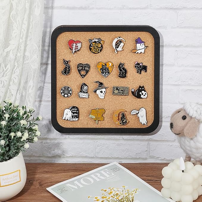 BENECREAT Square Bulletin Display Cork Board - Image 5