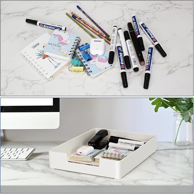 Letter Tray Letter Organizer Paper Tray, Desk Drawer Organizer - Image 5