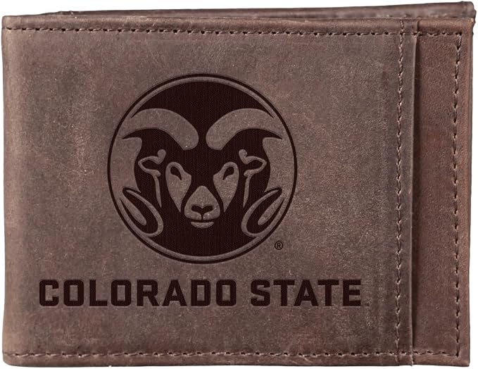 Team Sports America NCAA Colorado State University Front Pocket Slim Wallet by TeamSportsAmerica