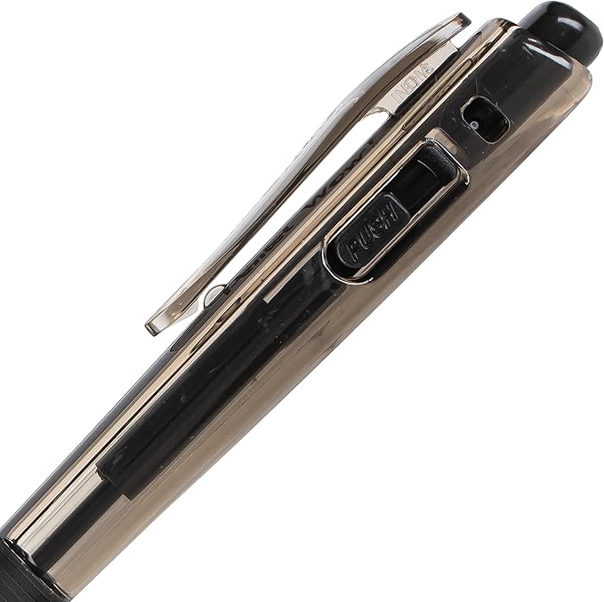 Pentel Wow! Retractable Ballpoint Pen, Medium Line, Box of 12 - Image 3