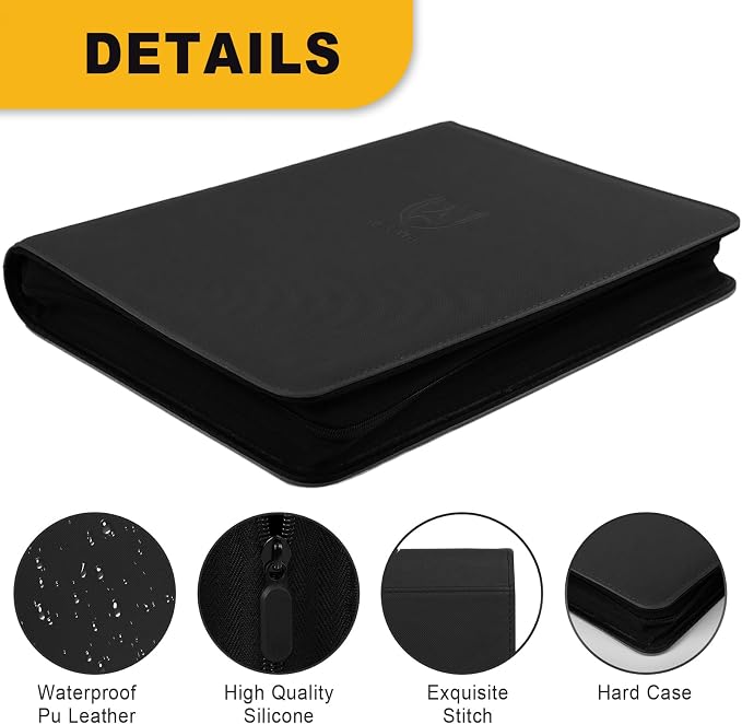 Toploader Binder, Holds 360 Toploaders, Top Loader Binder - Image 4