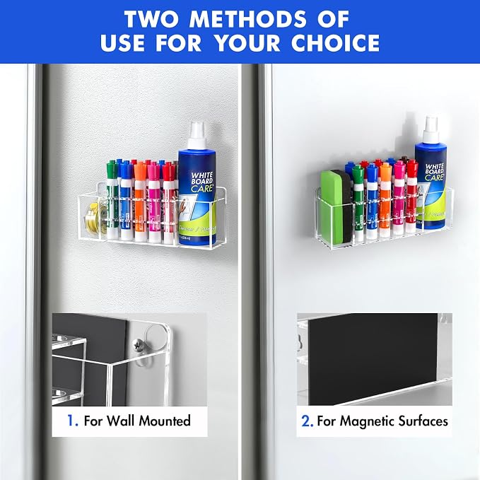Magnetic Dry Erase Marker Holder - Image 3
