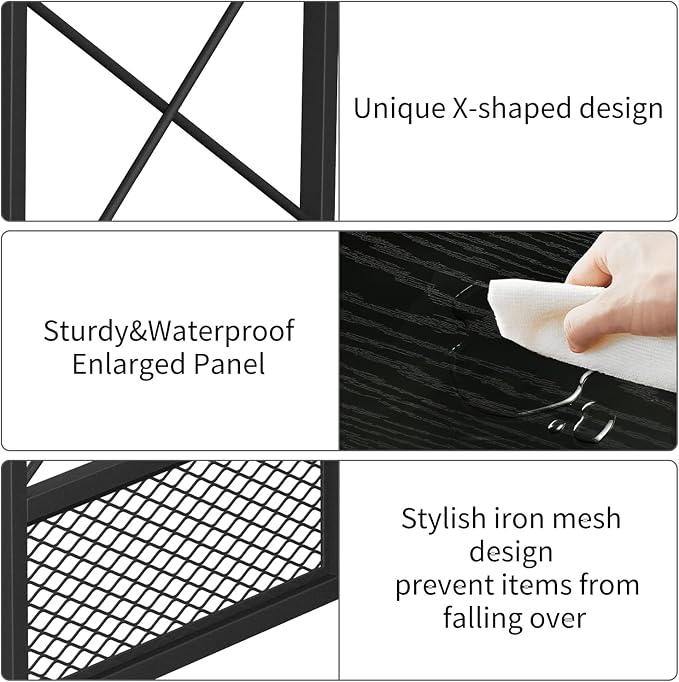 Printer Stand for Desk, Desktop Printer Stand Shelf Organzier for Home Office - Image 7