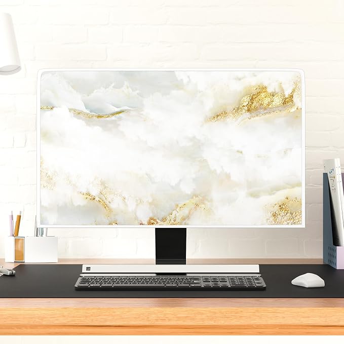 Baocicco White Gold TV Display Screen Cover - Image 4