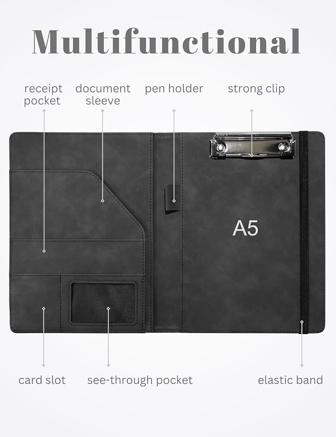 Mymazn Small Padfolio Clipboard Folder - Image 4