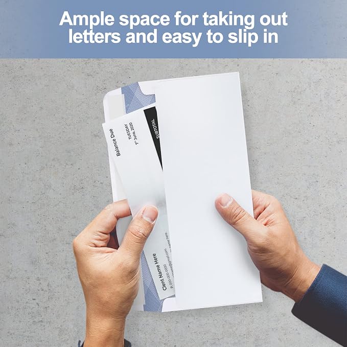 1000#10 Windowless Security Envelopes, PANDRI NO.10 Self-Seal Windowless - Image 6
