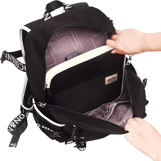 JAKAGO A4 Travel Portfolio Multifunctional Document Organizer Zippered Case - Image 2