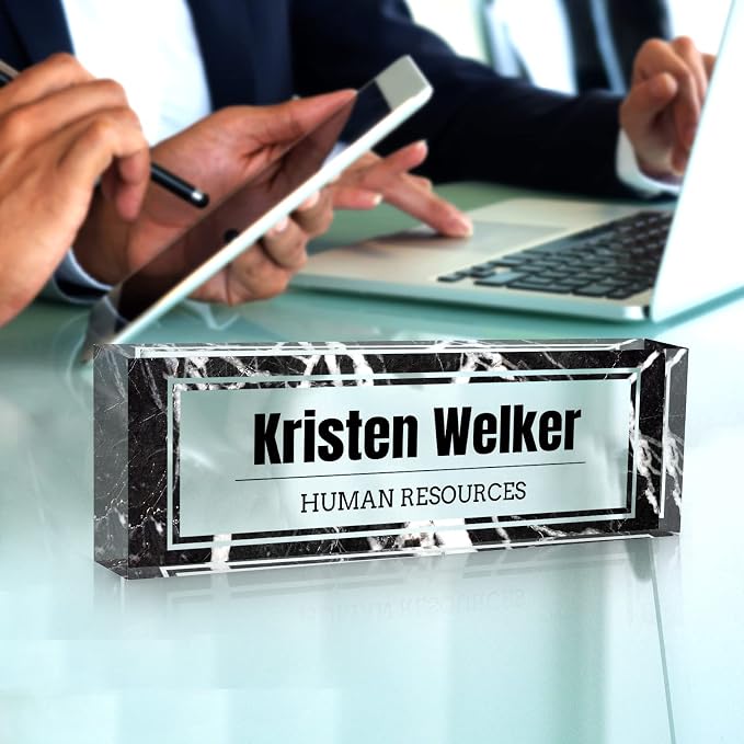Custom Name Plate for Desk, Desk Name Plate Personalized, Office Decor for - Image 6
