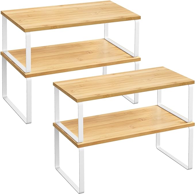 SONGMICS Cabinet Organizer Shelf, Kitchen Storage, Spice Rack, Expandable by Unknown