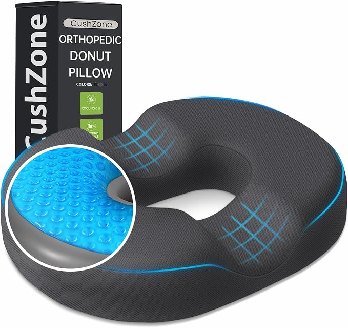 Donut Pillow Seat Cushion by CushZone