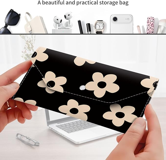 Cash Envelope Wallet Cute PU Leather Envelopes Bag - Image 3