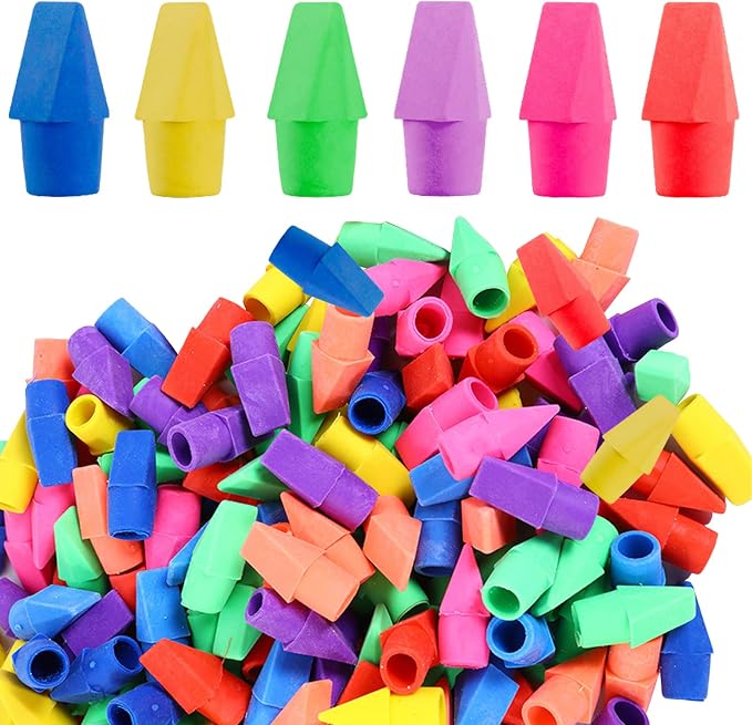 Pencil Top Erasers, for Pencils Toppers for Home Office Studying Supplies for by Unknown