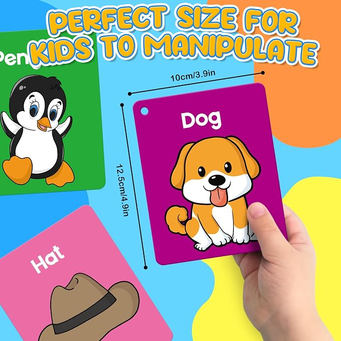 Toddler Flash Cards Baby Cognitive Flashcards - Image 4