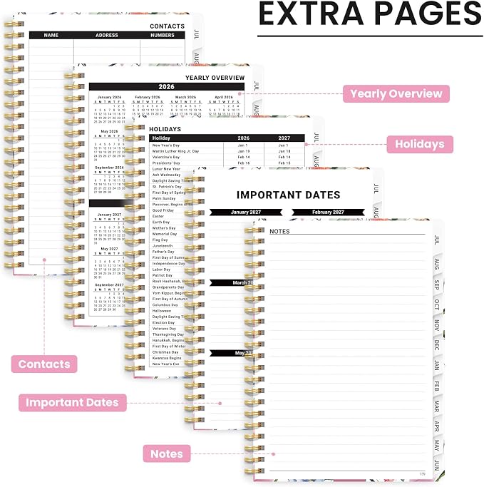 Planner 2026-2027, Monthly and Weekly Academic Planner July 2026 - Image 5