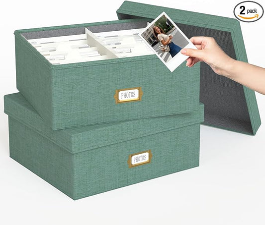 Decorative Photo Storage Box by JOLENSOY