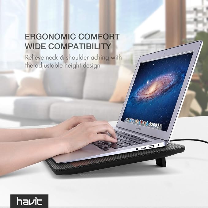 Havit HV-F2056 15.6-17 Inch Laptop Cooler Cooling Pad - Image 8