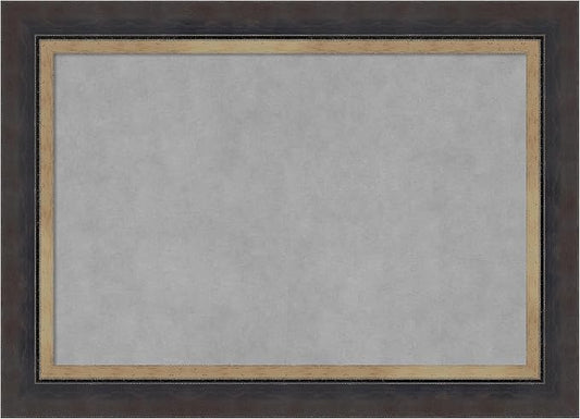Amanti Art Black Framed Magnetic Board 21x29 Medium Vision Board by AmantiArt