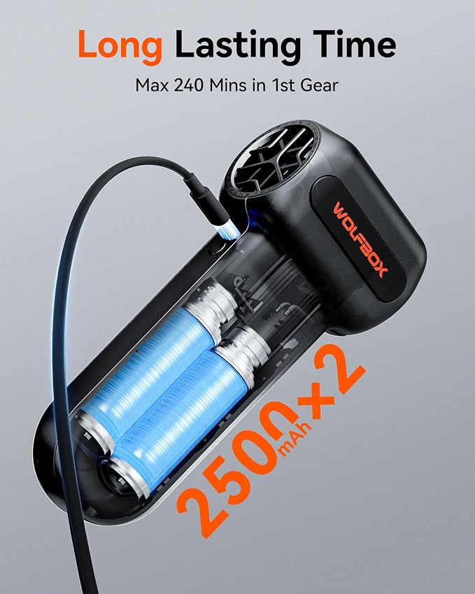 WOLFBOX MF60&MF70 Compressed Air Duster-110000RPM Super Power Electric Air - Image 8