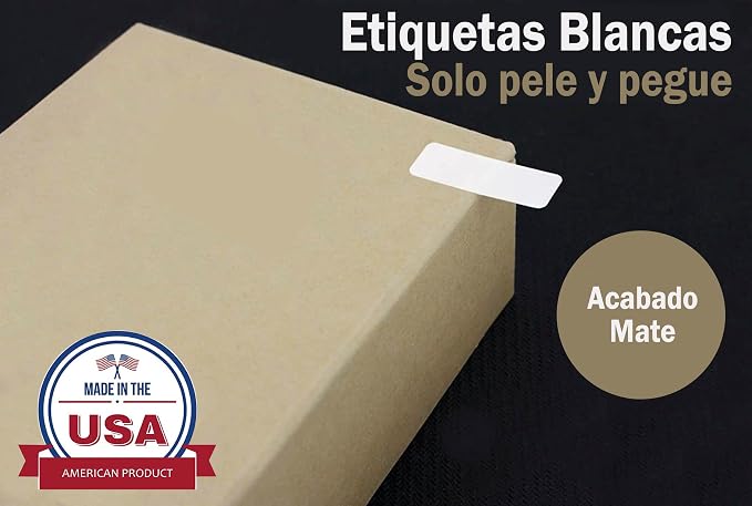 White Rectangular Labels + Bonus Color Labels - Image 2
