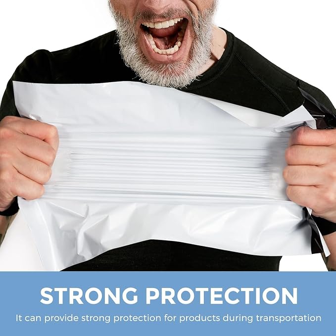 Metronic Poly Mailers 12x15.5 100 Pcs, Medium Shipping Bags - Image 7
