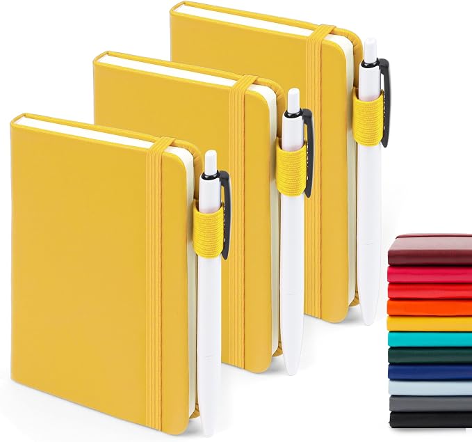 feela 3 Pack Pocket Notebook Journals by feela
