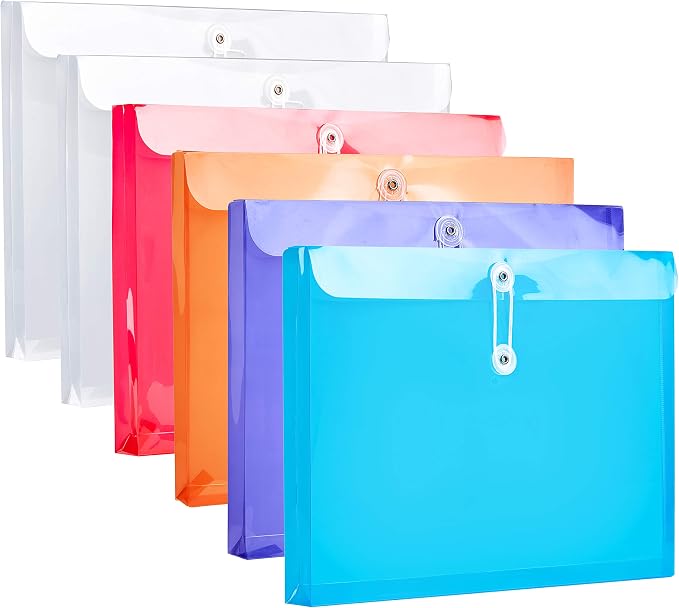 FANWU Plastic Letter Size Envelopes by Unknown