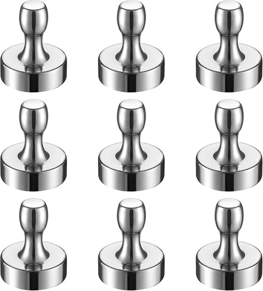 BTLIN Heavy Duty Fridge Magnets Extra Strong, Large Magnetic Push Pins by BTLIN