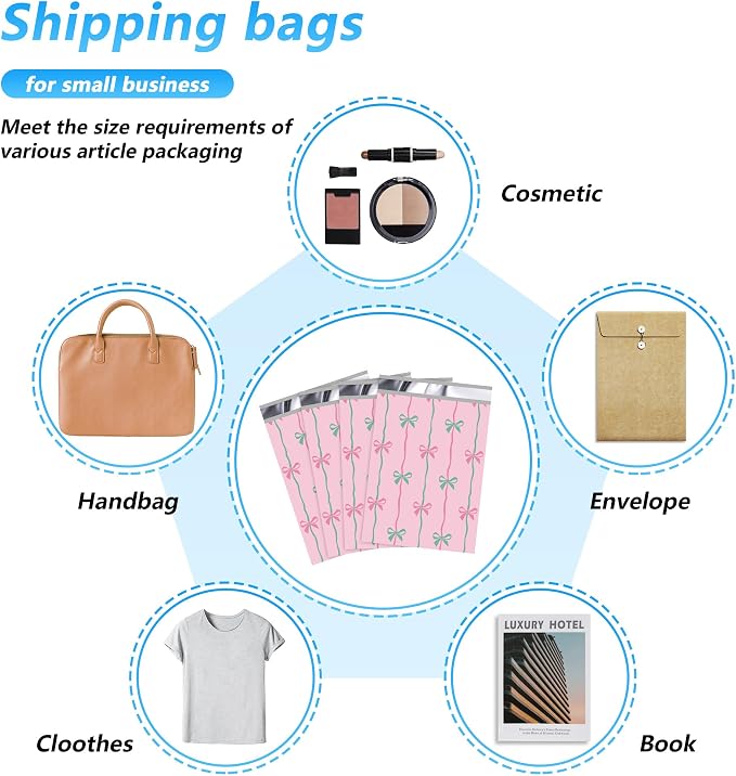 Poly Mailer 10x13 Inch 100 Pcs, Waterproof and Tear-Resistant Shipping Bags - Image 7