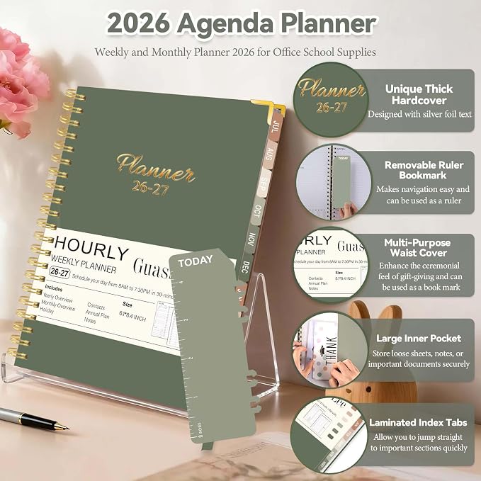 2026-2027 Academic Planner, Weekly & Monthly Appointment Book from Jul. 2026 - Image 7