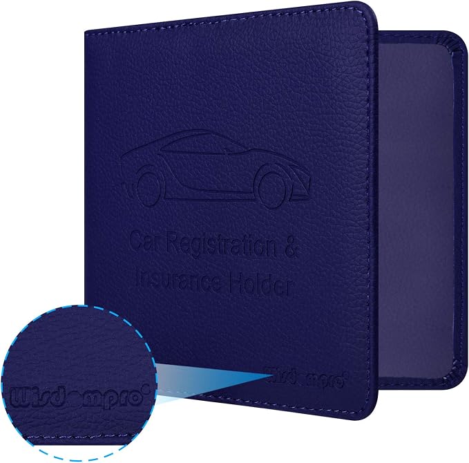 Wisdompro Small Car Registration and Insurance Documents Holder - Image 5