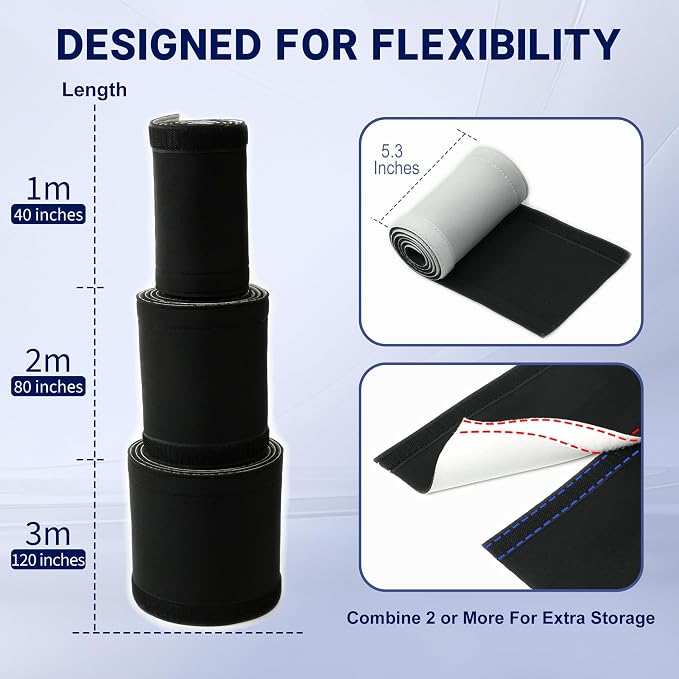 Cable Management Sleeve 10ft - Image 4