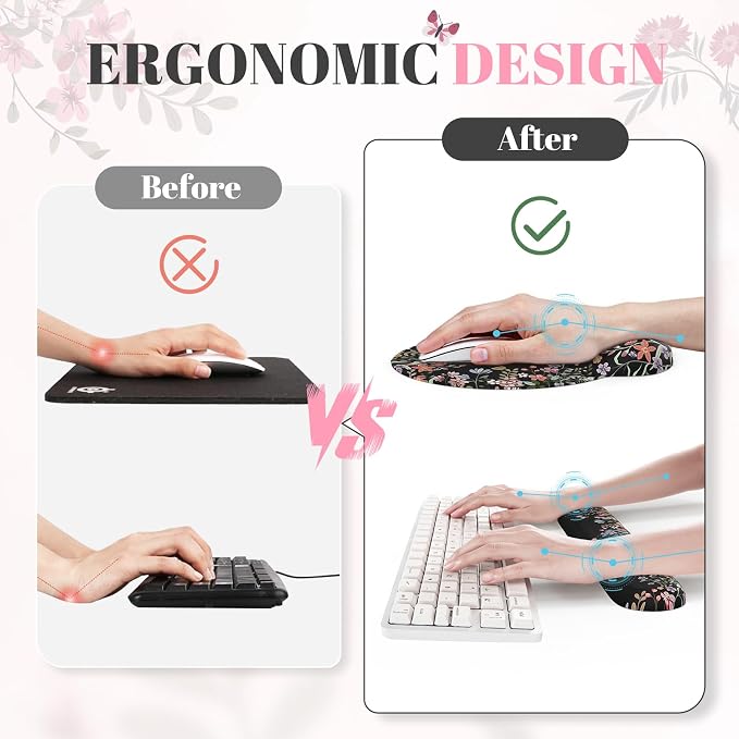 iCasso Desk Mat Set, Large Mouse Pad - Image 3