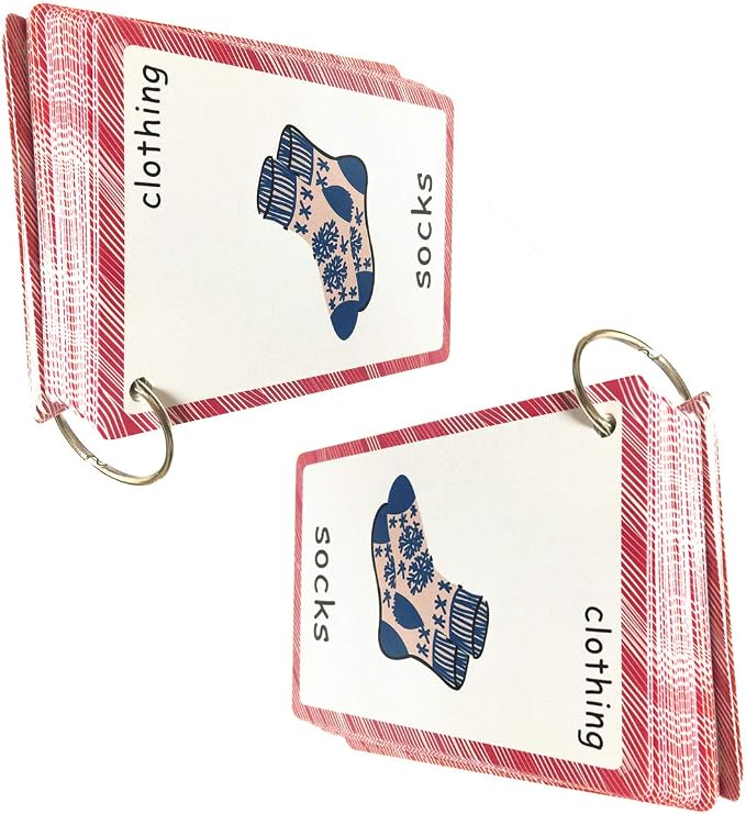 Set of Clothing and Weather Flash Cards - Image 5