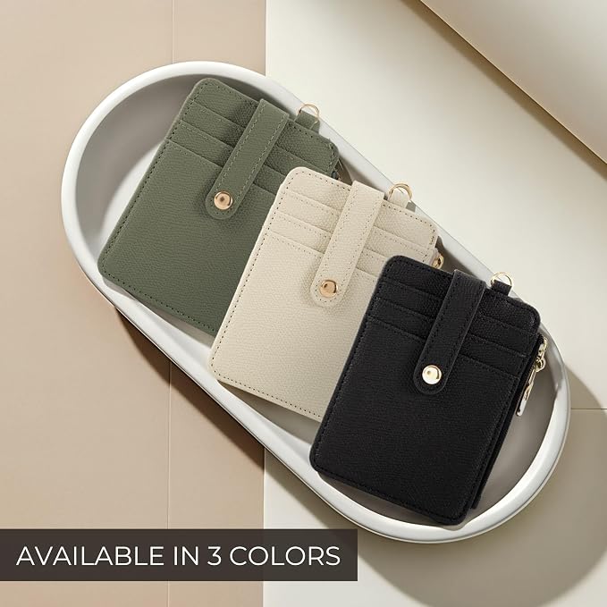 Stylish Wristlet Keychain Wallet - Image 9