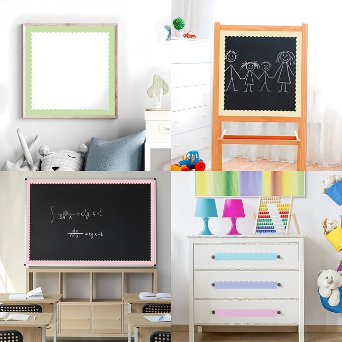 240Ft Pastel Bulletin Board Borders Colorful Classroom Border Trim Pastel - Image 7