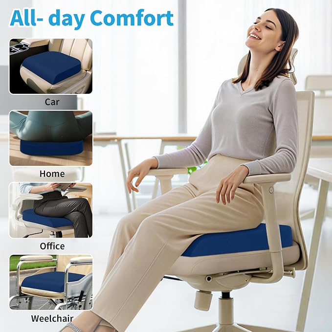 TranquilRelax 2XL Seat Cushion, Memory Foam Cushion - Image 4