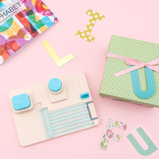 Mini Alphabet Punch Board for Banners, Junk Journals and Scrapbooking - Image 6
