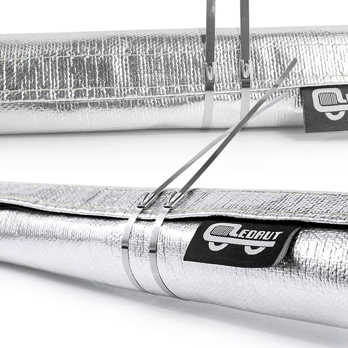 Heat Shroud Sleeve Aluminized 2 Pcs - Image 5