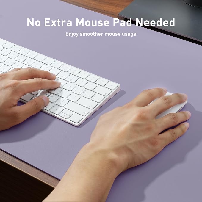 Aothia Faux Leather Desk Mat - Image 4