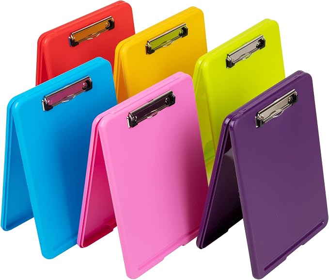Mind Reader Clipboard with Storage, Nursing Clipboard, 9.25"L x 13.25"W x 1"H - Image 4