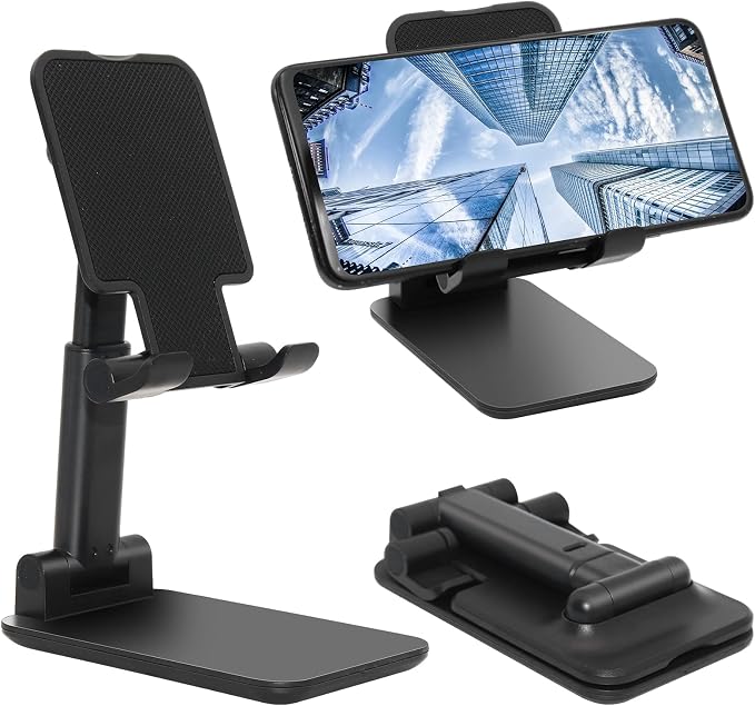 Cell Phone Stand for Desk, Angle & Height Adjustable Phone Holder, | Fully by szwilnis
