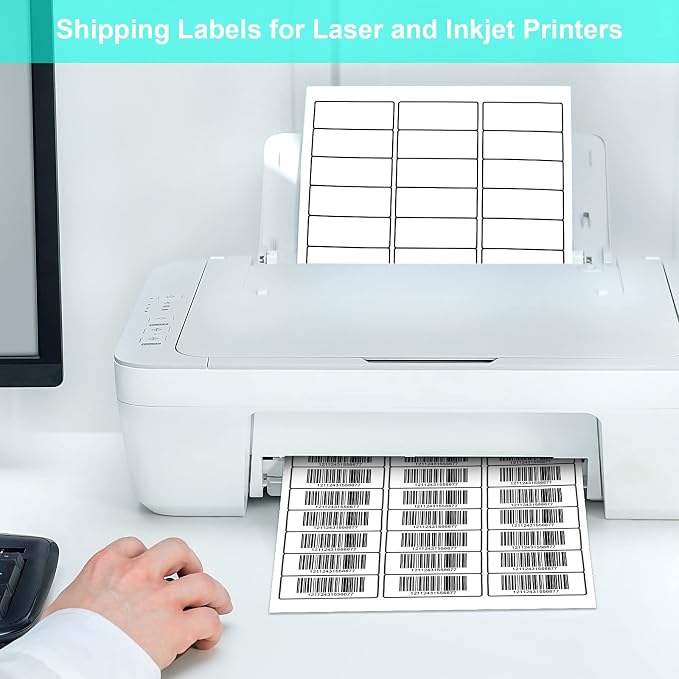 LabelMore Mailing Address Labels, 30 up Labels - Image 4