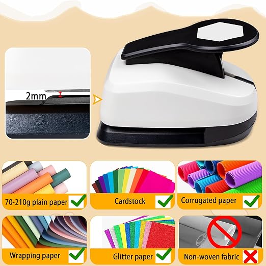 Hexagon Paper Punch, HexagonPunches - Image 6