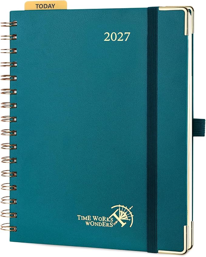 POPRUN 2027 Planner Daily Weekly and Monthly Calendar by POPRUN