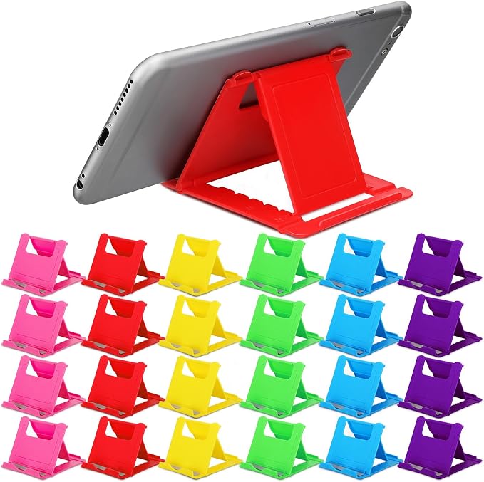 Macarrie 24 Pcs Cell Phone Stand, Universal Foldable Tablet Stand by Macarrie