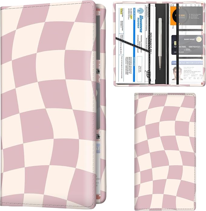 Car Registration and Insurance Holder by Unknown