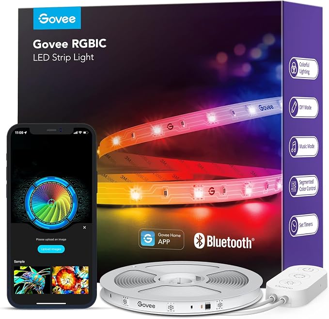 Govee RGBIC LED Strip Lights, Smart LED Lights by Unknown