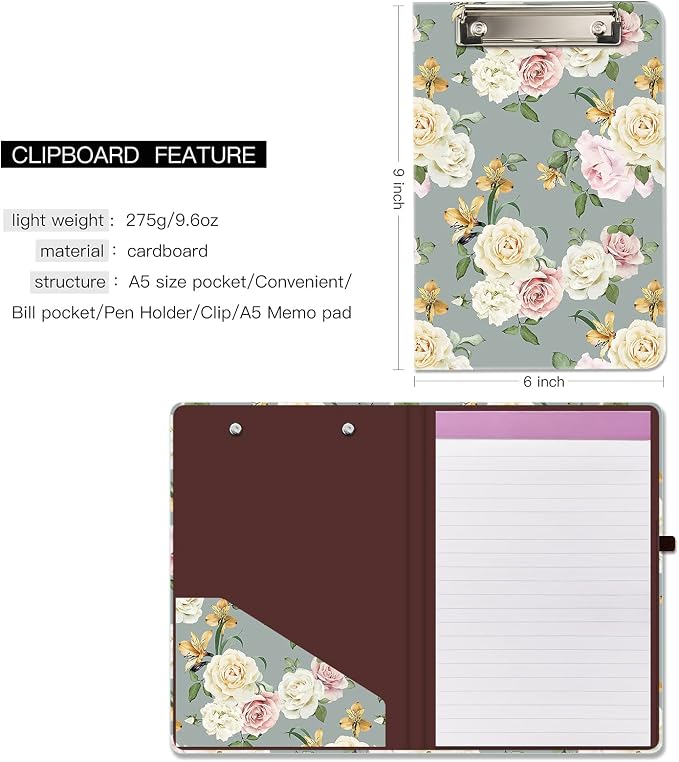 Hongri Mini Clipboard Folio - Image 3